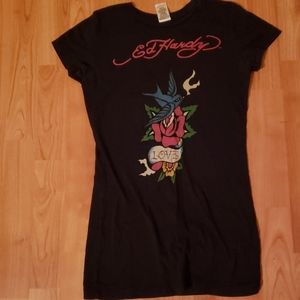 Ed hardly black tee